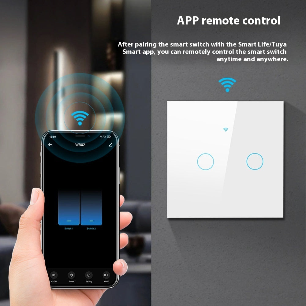 Graffiti WiFi Smart Home APP Lamp Control Panel